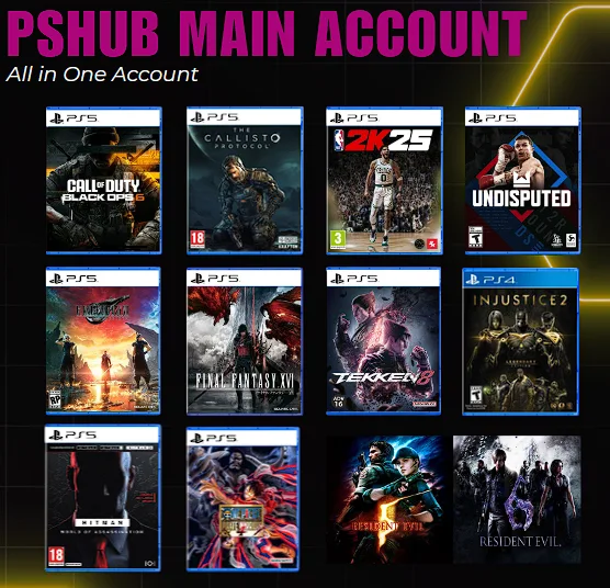PS HUB Main Account